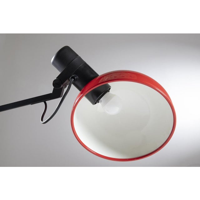 Large Vintage Adjustable Desk Lamp by Bruno Gecchelin for Guzzini, 1982 For Sale - Image 6 of 11