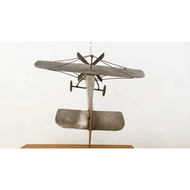 Mid-Century Modern Aluminum Airplane, 1960s For Sale - Image 12 of 18
