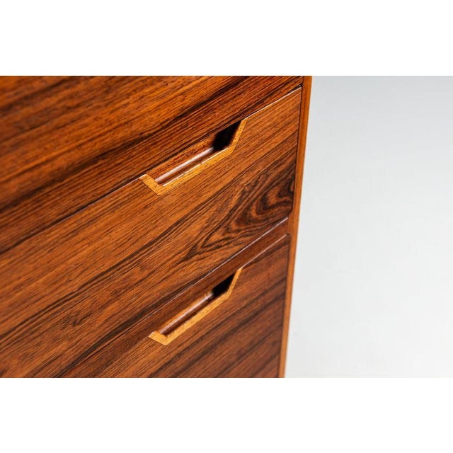 Rosewood Chest of Drawers by Svend Langkilde for Langkilde Møbler, Denmark, 1960s For Sale - Image 10 of 13