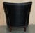 Little Professor Armchairs in Black Leather and Kilim Upholstery by Andrew Martin for Halo, Set of 2 For Sale - Image 11 of 18
