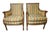 Hancock & Moore Louis XVI Upholstered Armchairs For Sale