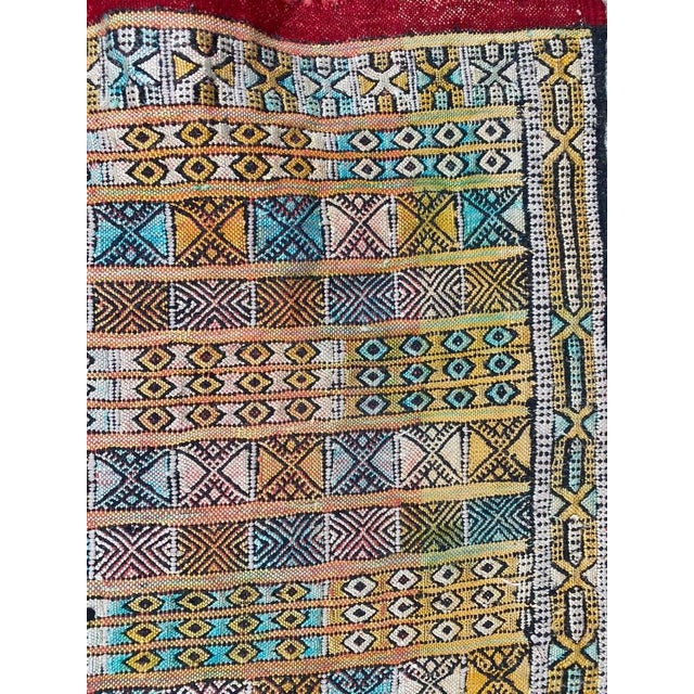 Vintage Tribal Moroccan Woven Rug, 1980s For Sale - Image 15 of 16