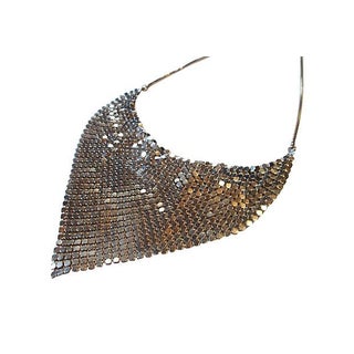 Chainmail Bib Necklace For Sale