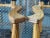 Brown Vintage Mid-Century Ranch Oak Leather Strapped Arm Chairs - A Pair For Sale - Image 8 of 11