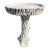 Vintage Faux Bois Bird Bath For Sale