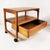 Wood Mid-Century Teak Serving Bar Cart from BR Mobler attributed to Peter Brink, Denmark, 1960s For Sale - Image 7 of 16