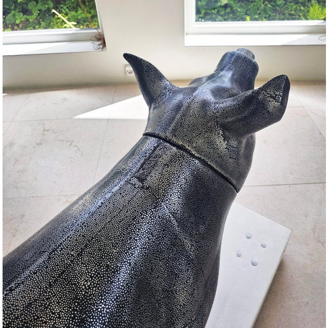 Greedy Pig in Heavy Metal by Jan Paul For Sale - Image 14 of 18