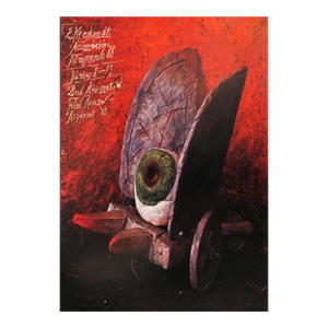 1994 Original Hungarian Poster, Second Film Festival of Animated Cartoons of Kecskemet (The 100 Best Posters Collection)