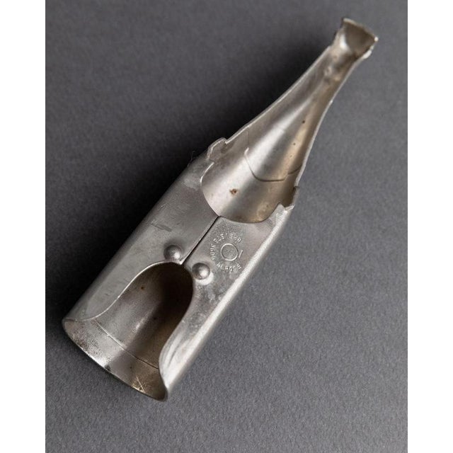 Antique French Metal Bottle Opener, 1910s For Sale - Image 4 of 11