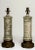 Neoclassical Early 1900s French Neoclassical Reverse Painted Églomisé Lamps, Pair For Sale - Image 3 of 12