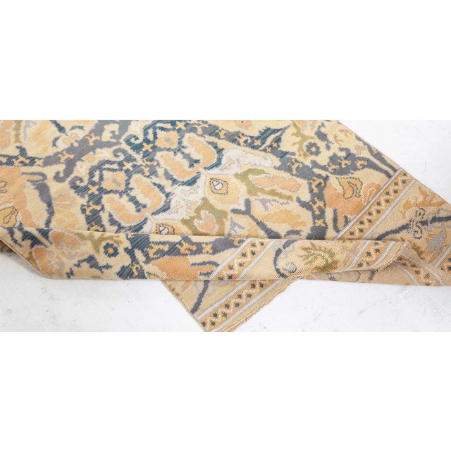 Early 20th Century Doris Leslie Blau Vintage 1920s Spanish Cuenca Design Runner (Fragment) For Sale - Image 5 of 7