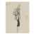 Vintage French Fashion Art Print – Black and White Fashion Illustration, 36" X 48" For Sale