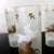 White Mid-Century Modern Cavalcade by Libbey Galloping Horse Cocktail Glasses Gold White Pilsner Tom Collins For Sale - Image 8 of 13