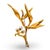 Vintage Italian Diamond Pearl 18k Yellow Gold Floral Brooch For Sale In Los Angeles - Image 6 of 6