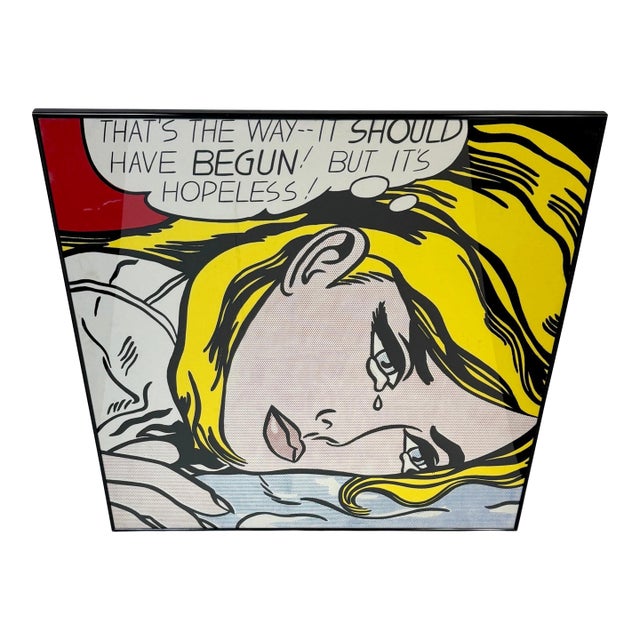 Roy Lichtenstein "That's The Way It Should Have Begun!" Pop Art Screenprint For Sale