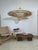 Large Rattan Saucer Suspension with Iron Frame For Sale - Image 5 of 18