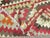Mid 20th Century Vintage Authentic Turkish Kilim Handmade Boho Area Rug For Sale - Image 4 of 11