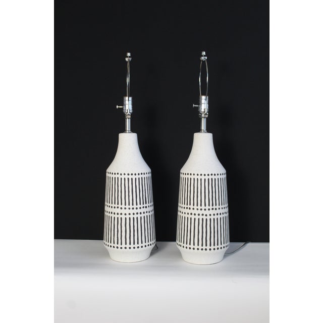 Mid 20th Century Mid 20th Century Gerald Thurston Style Table Lamps. For Sale - Image 5 of 12