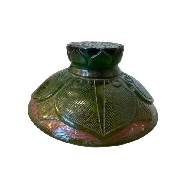 18th Century Qianlong-Style Peking Glass Censer For Sale - Image 9 of 15