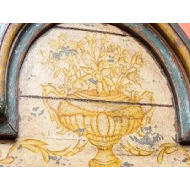 Painted Console and Mirror- For Sale - Image 9 of 13