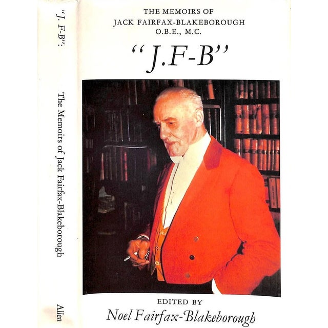 "j.f-b: The Memoirs of Jack Fairfax-Blakeborough o.b.e., m.c." 1978 For Sale