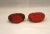 Red Vintage 1950s Asian Red Carved Snuff Bottles Plastic Salt & Pepper Shakers For Sale - Image 8 of 8