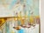 1970s Pauline Wright Sailboat Harbor Landscape Artwork For Sale In Miami - Image 6 of 7
