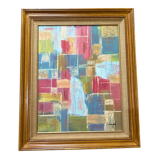 Contemporary Original Stephen Heigh Abstract Painting “New Passage” For Sale