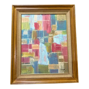 Contemporary Original Stephen Heigh Abstract Painting “New Passage”