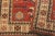 1990s 1990s 1990s Rustic Super Kazak Rust/Beige Wool Rug For Sale - Image 5 of 9