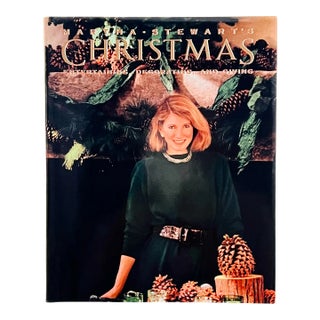 1980s Martha Stewart's Christmas Entertaining, Decorating, and Giving Book- First Edition For Sale