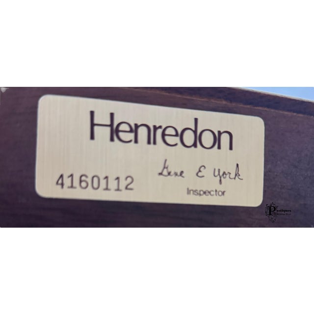 Vintage Henredon Chippendale Style Mahogany Side Table For Sale - Image 11 of 12