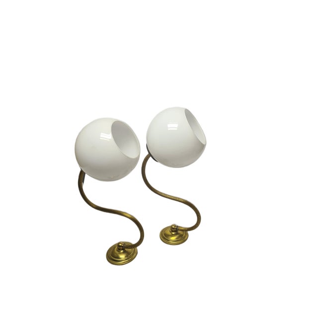 1950s Art Deco Wall Lamp, Poland, 1950s, Set of 2 For Sale - Image 5 of 12
