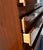 Brown 1960 Baker Furniture Mahogany Federal Style Chest on Stand Ornate Brass Hardware For Sale - Image 8 of 11