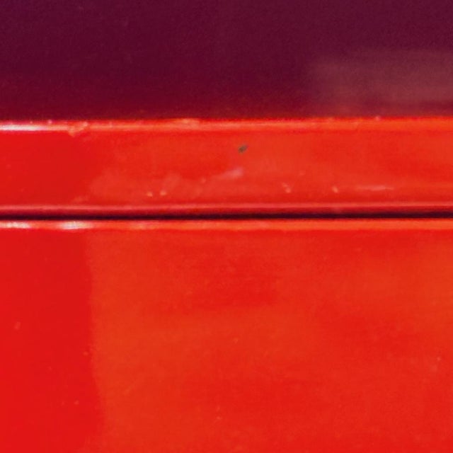 Red Square Components Storage Unit by Anna Castelli Ferrieri for Kartell, 1960s For Sale - Image 11 of 17