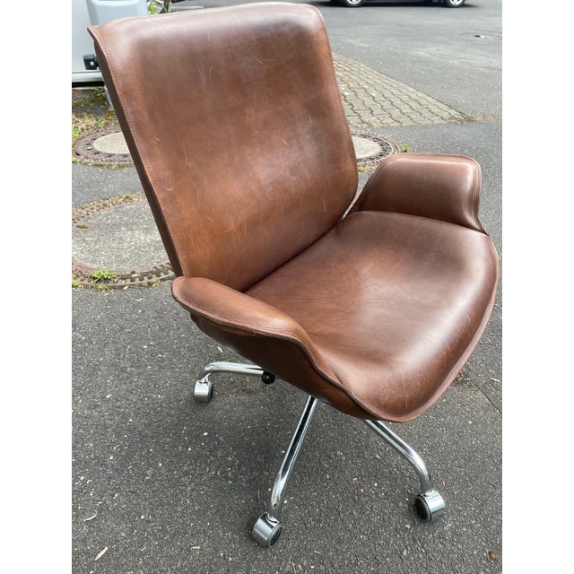 Swivel Chair by Ernst Lüthy for Atelier-L, 1970s For Sale - Image 10 of 18