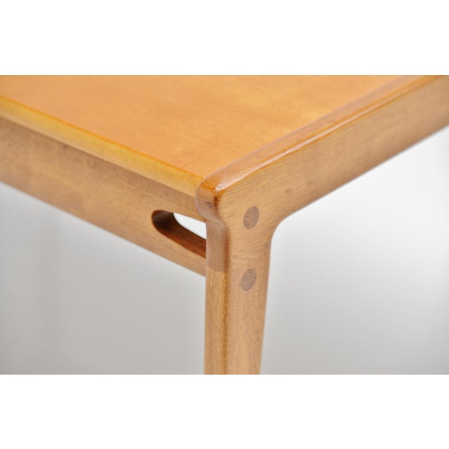 Oak Hunting Coffee Table, Sweden, 1960s For Sale - Image 4 of 9