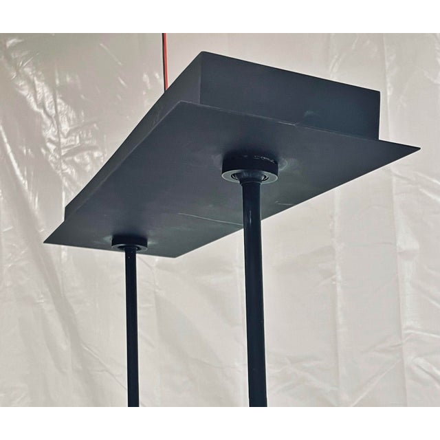 Sean Lavin "Nyra" Linear Pendant for Visual Comfort, Black Metal & Acrylic For Sale - Image 13 of 17
