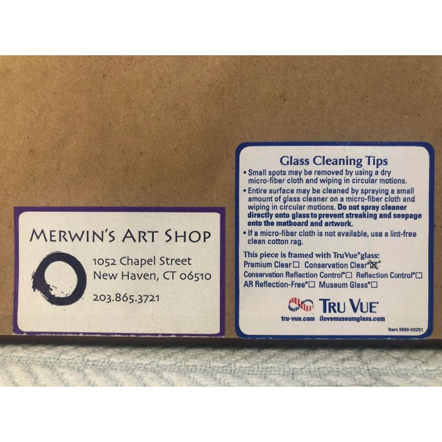 Original Thich Nhat Hanh Buddhism Calligraphy, Framed For Sale - Image 4 of 9