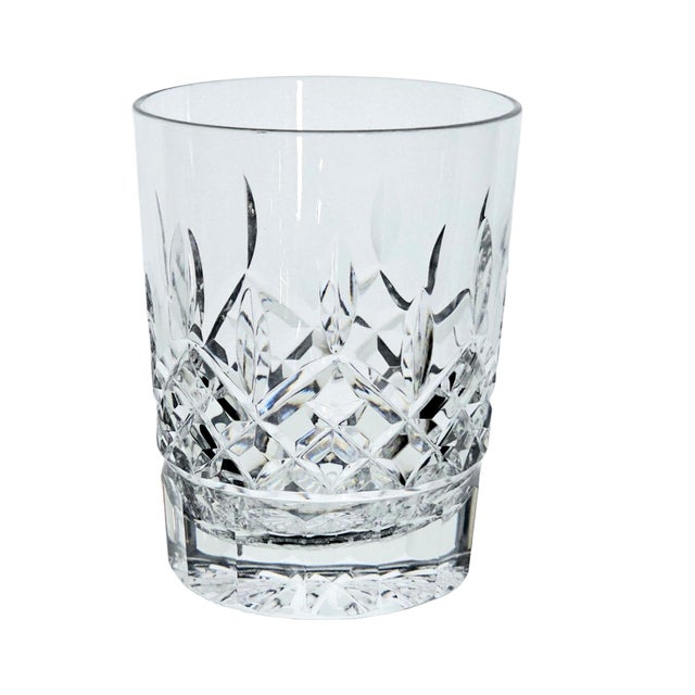 Waterford Late 20th Century Waterford Crystal Lismore Double Old Fashioned Glasses - Set of 4 For Sale - Image 4 of 11