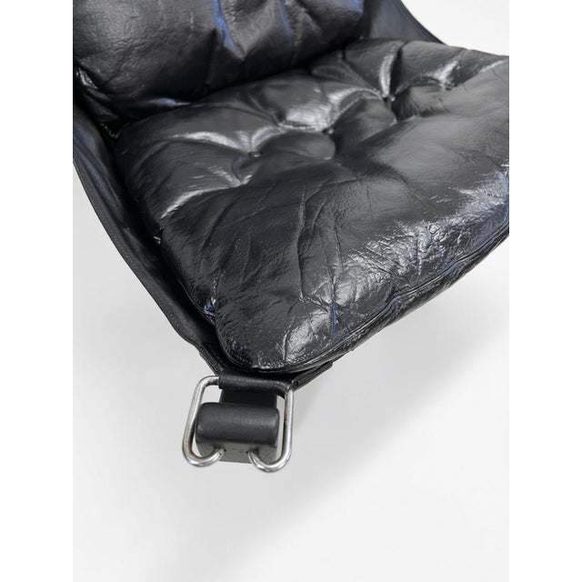 Black Falcon Chair by Sigurd Ressell for Vatne Furniture, 1960s For Sale - Image 12 of 15