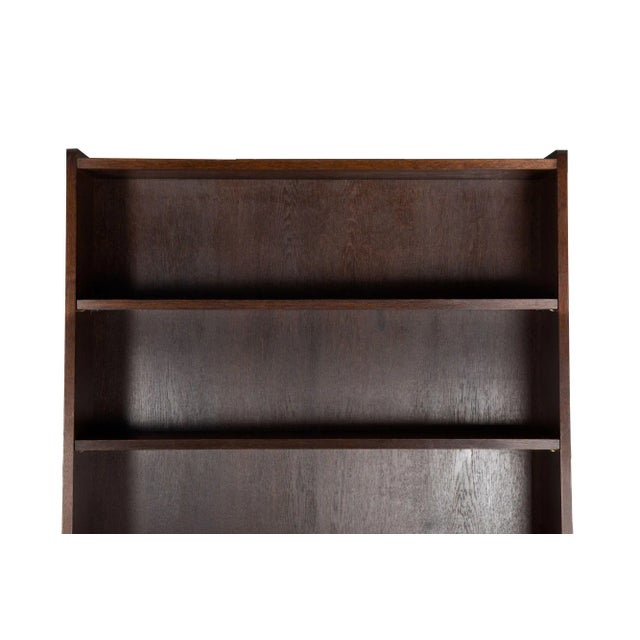 Danish Modern Ebonized Oak Bookcase by Johannes Sorth For Sale - Image 6 of 13