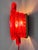 Red Wall Lamp by Claus Bolby For Sale - Image 3 of 11