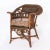 French Pair of French Rattan Cafe Chairs For Sale - Image 3 of 12