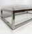2020s Bernhardt Artic Frame Solid Acrylic Ice Pattern Coffee Table on Stainless Steel For Sale - Image 5 of 5