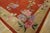Grand Red-Raspebery Background in a Floral Desgin Antique Chinese Art Deco Rug For Sale - Image 4 of 5