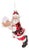 Glass Santa with Gingerbread Ornament (Set of 6) For Sale