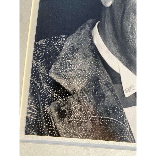 1990s Legendary Jazz Musician Charles Brown, 1993 — Original Photographic Portrait by Listed Artist Mariana Cook, Protege of Ansel Adams For Sale - Image 5 of 10