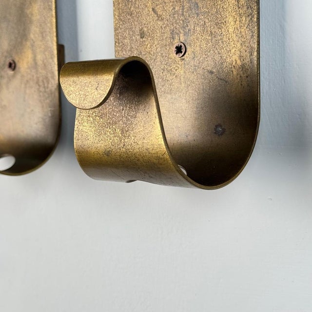 Vintage Wall-Mounted Coat Hooks from Azucena, 1950s, Set of 4 For Sale - Image 9 of 14