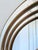 1980s Large Vintage Deknudt Arched Beveled Panel Mirror – Gold, Belgium, 1980s For Sale - Image 5 of 12